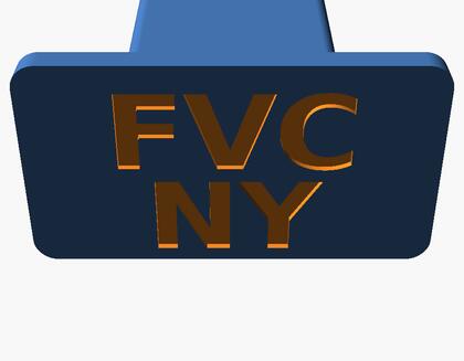 FVC NY 2 inch hitch cover